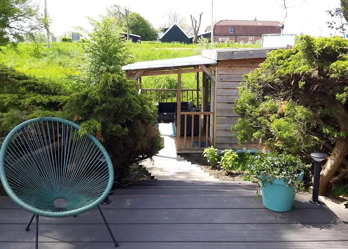 Tinyhouse Natuurhuisje Met Veranda Bij De Molen Tussen Alkmaar En Hoorn